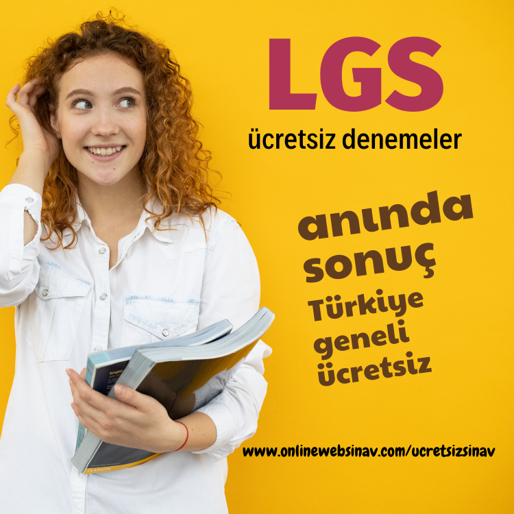 LGS Online Sınav Çöz