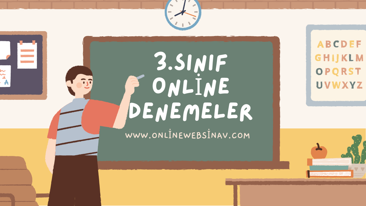 3.Sınıf Türkçe Sözcük ve Hece Bilgisi online deneme sınavı